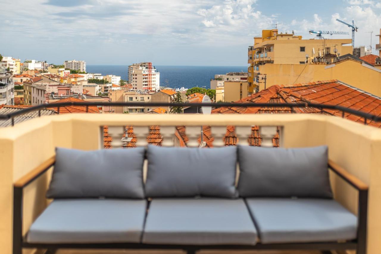 博索莱伊Superbe Penthouse Proche Monaco Grande Terrasse公寓 外观 照片